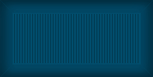 Мелкоформатная плитка Metro Mono Dec Blue glossy 150х75х9 фото